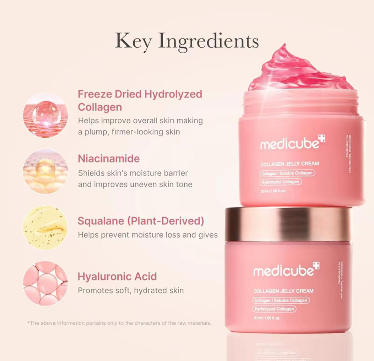 Crème gelée au Collagène et à la Niacinamide - Booster Éclat de la peau - soin Hydratant