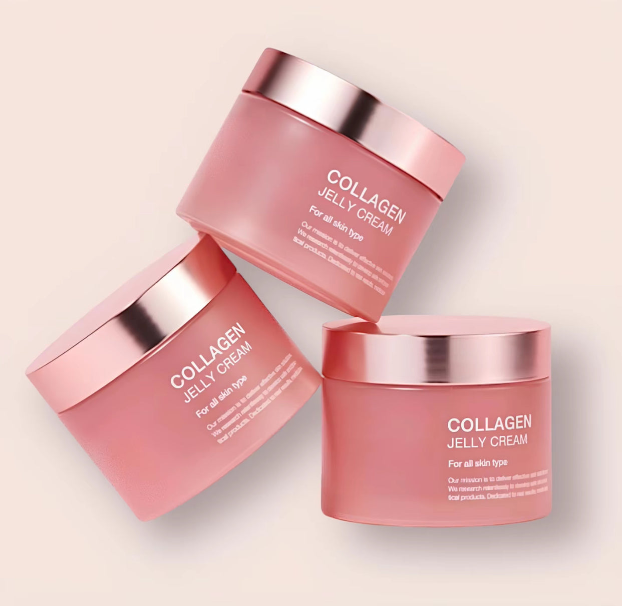 Crème gelée au Collagène et à la Niacinamide - Booster Éclat de la peau - soin Hydratant