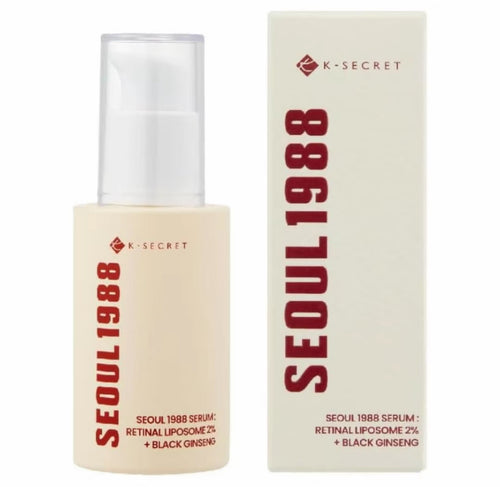 K-Secret - SEOUL 1988 - Sérum Rétinal Liposome 2% + Black Ginseng 30ml - Anti-âge