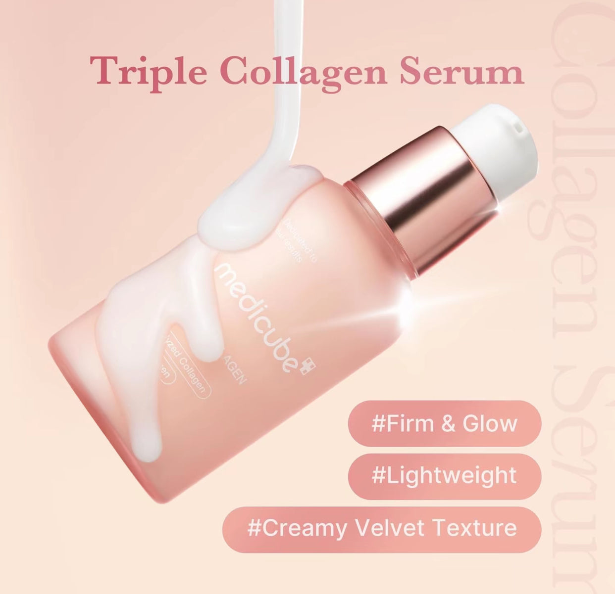 Sérum Triple Collagene 4.0 + Acide Hyaluronique + Niacinamide - 55ml