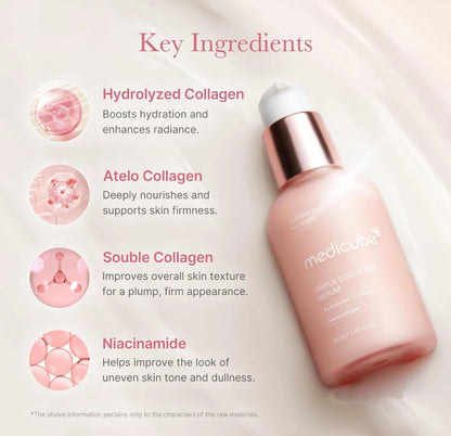Sérum Triple Collagene 4.0 + Acide Hyaluronique + Niacinamide - 55ml