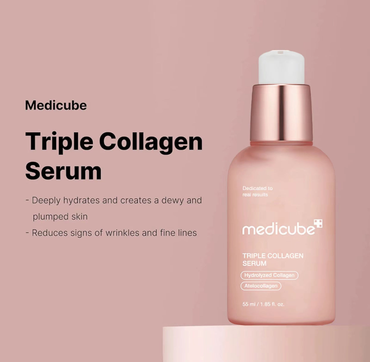 Sérum Triple Collagene 4.0 + Acide Hyaluronique + Niacinamide - 55ml