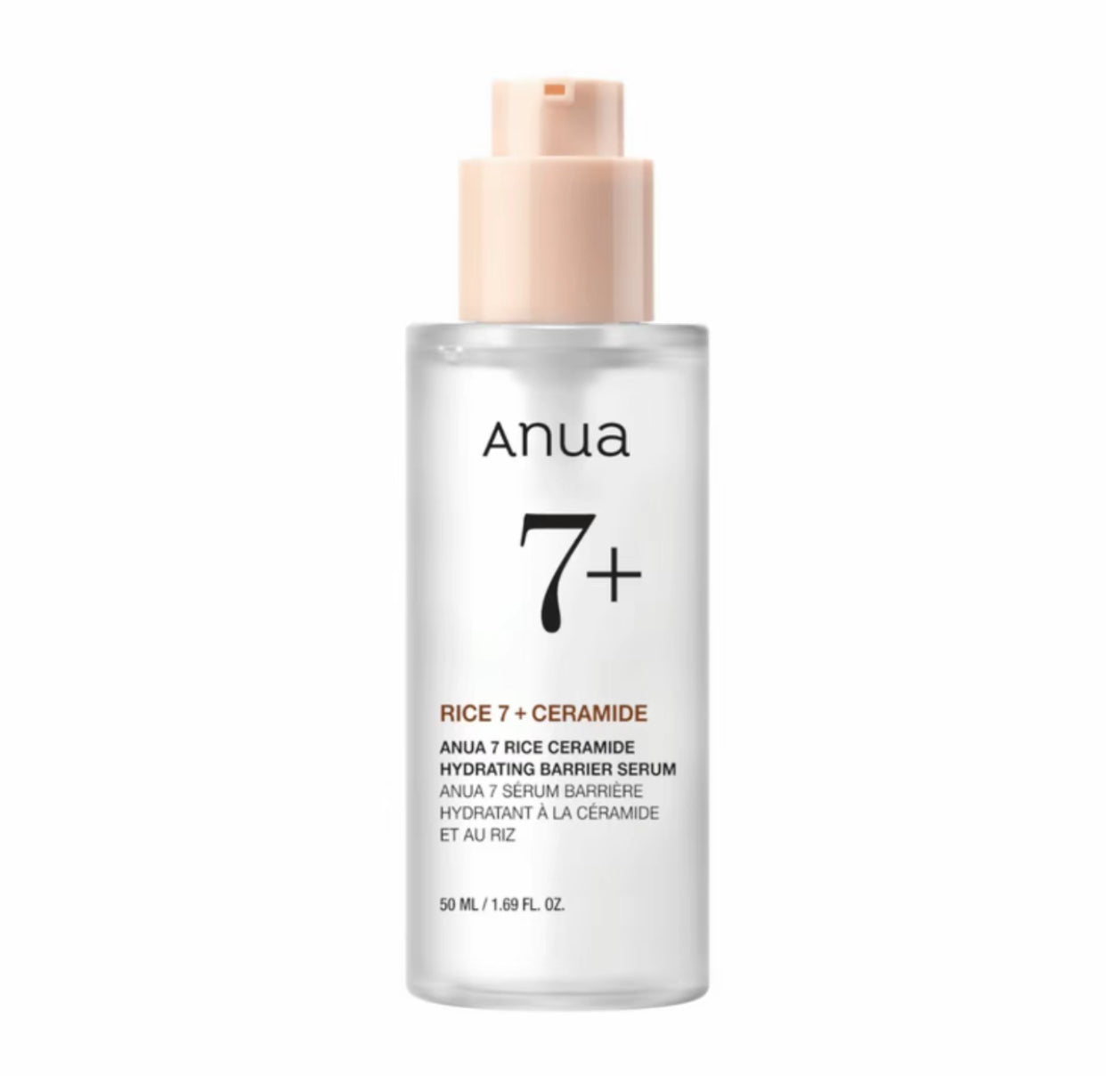 ANUA - 7+ Rice Ceramide Hydrating Barrier Serum 50ml - Serum Hydratant au riz